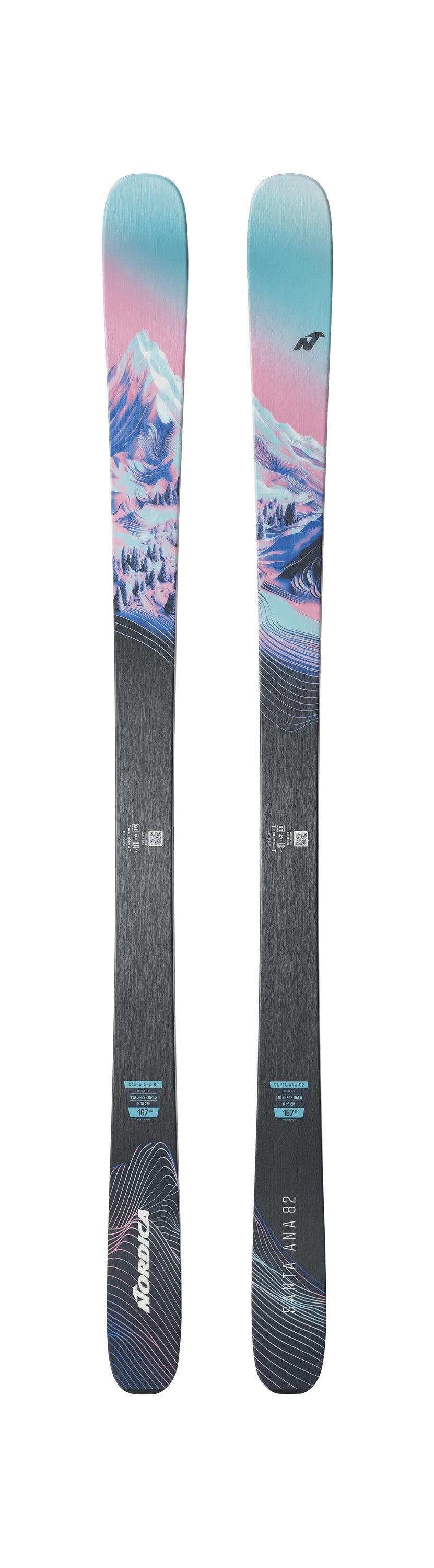 Nordica Santa Ana 82 women's skis 2027 - view 1