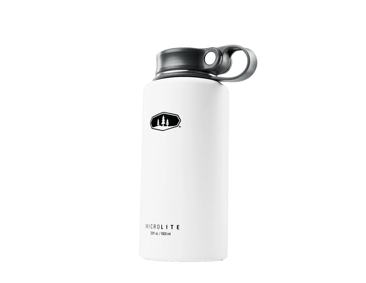 GSI Outdoors Microlite Water Bottle Vacuum Insulated Stainless Steel 1000ml