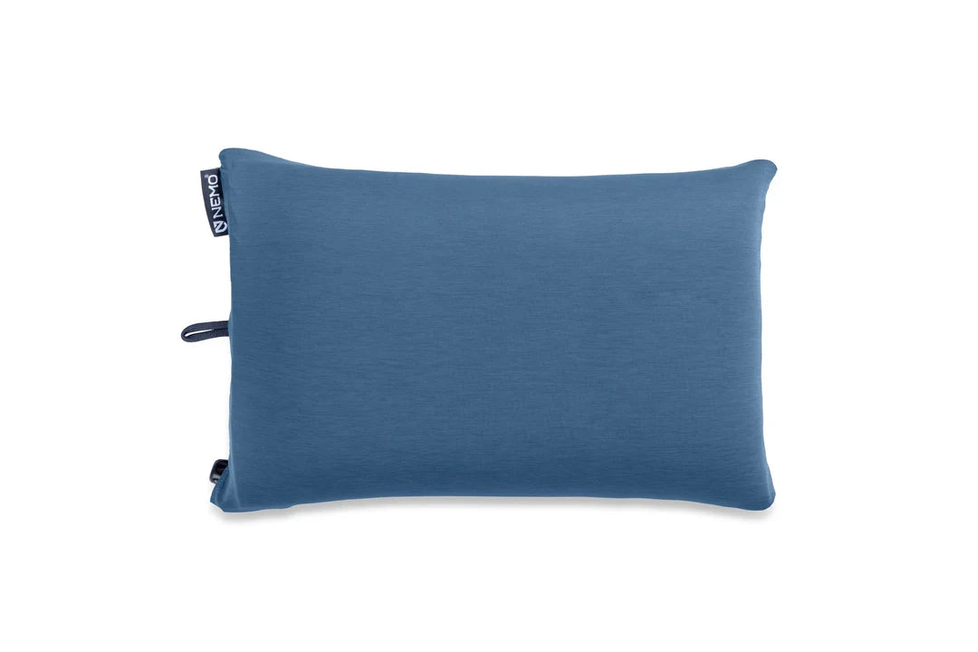 Nemo Fillo Backpacking & Camping Pillow | Soft Inflatable Travel Pillow with Integrated Stuff Sack