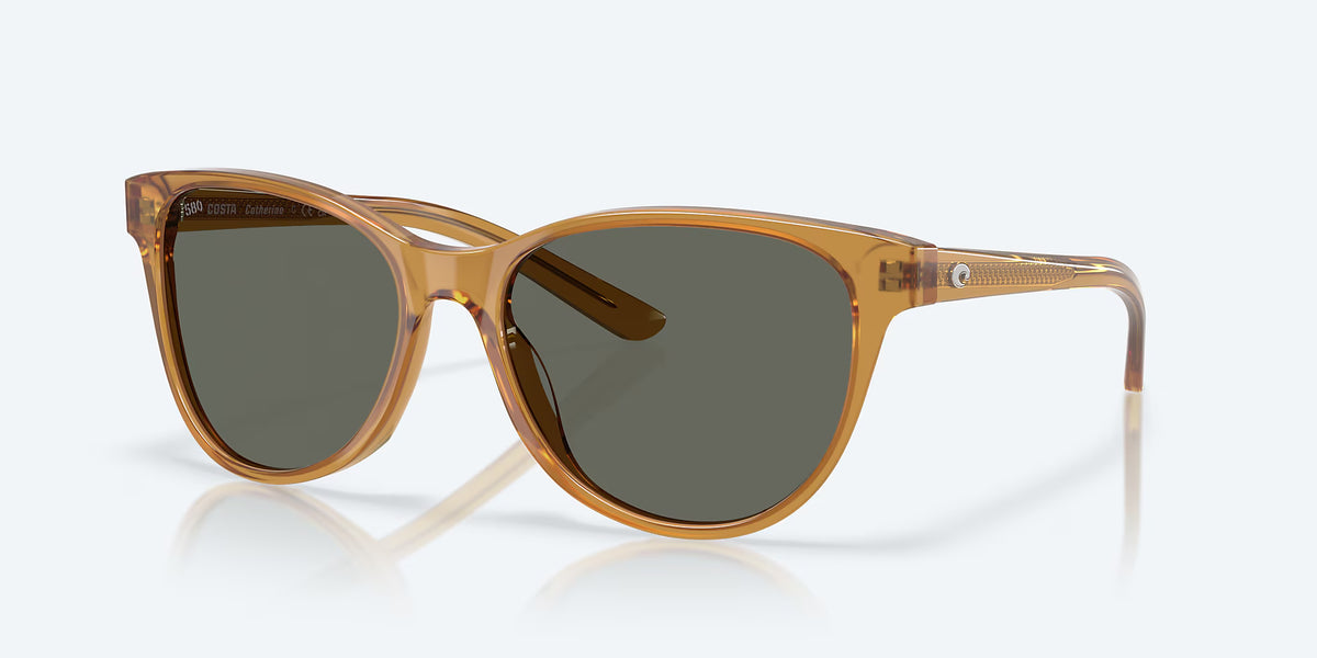 Costa Del Mar Catherine Women’s Polarized Sunglasses – Bio-Acetate Cat-Eye Frame for On and Off Water Adventures - 580G