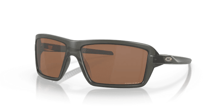 Oakley Cables Men's Lifestyle Sunglasses – Matte Grey Smoke/Tungsten