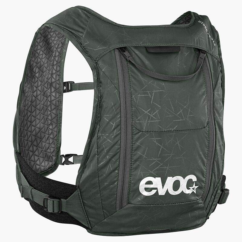 EVOC Hydro Pro Hydration Bag w/ Bladder Ultra Light Hydration Vest Pack with Secure Fit and Quick-Access Compartments