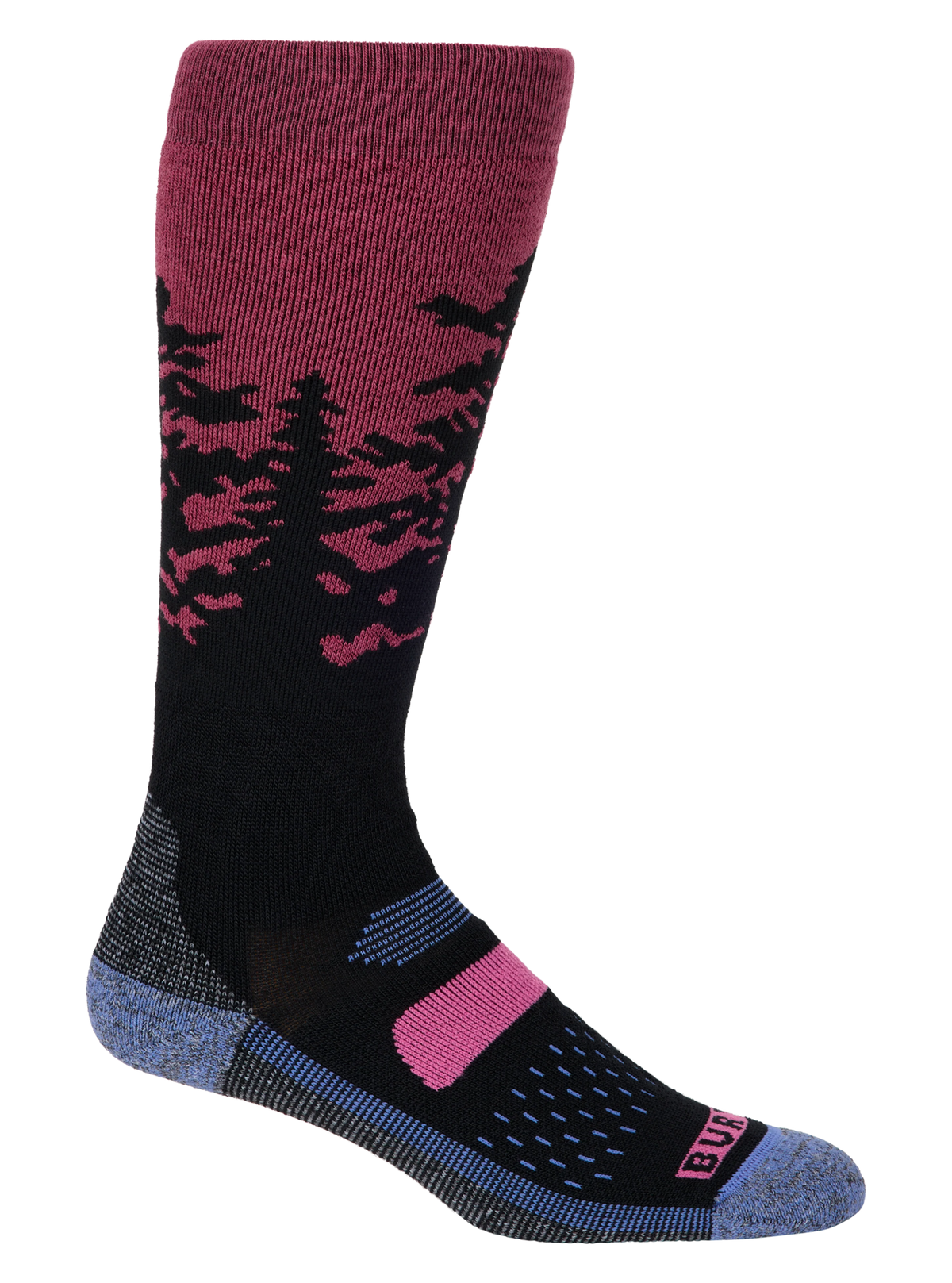 Burton Performance Midweight Snowboard Socks Women's - Sunrise