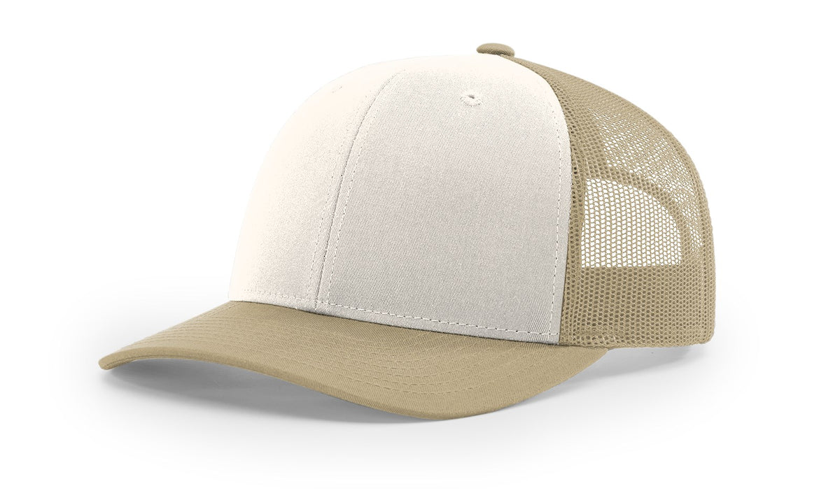 Richardson 112 Trucker Hat Ball Cap Meshback Hat Snapback Cap Trucker Cap - OSFM