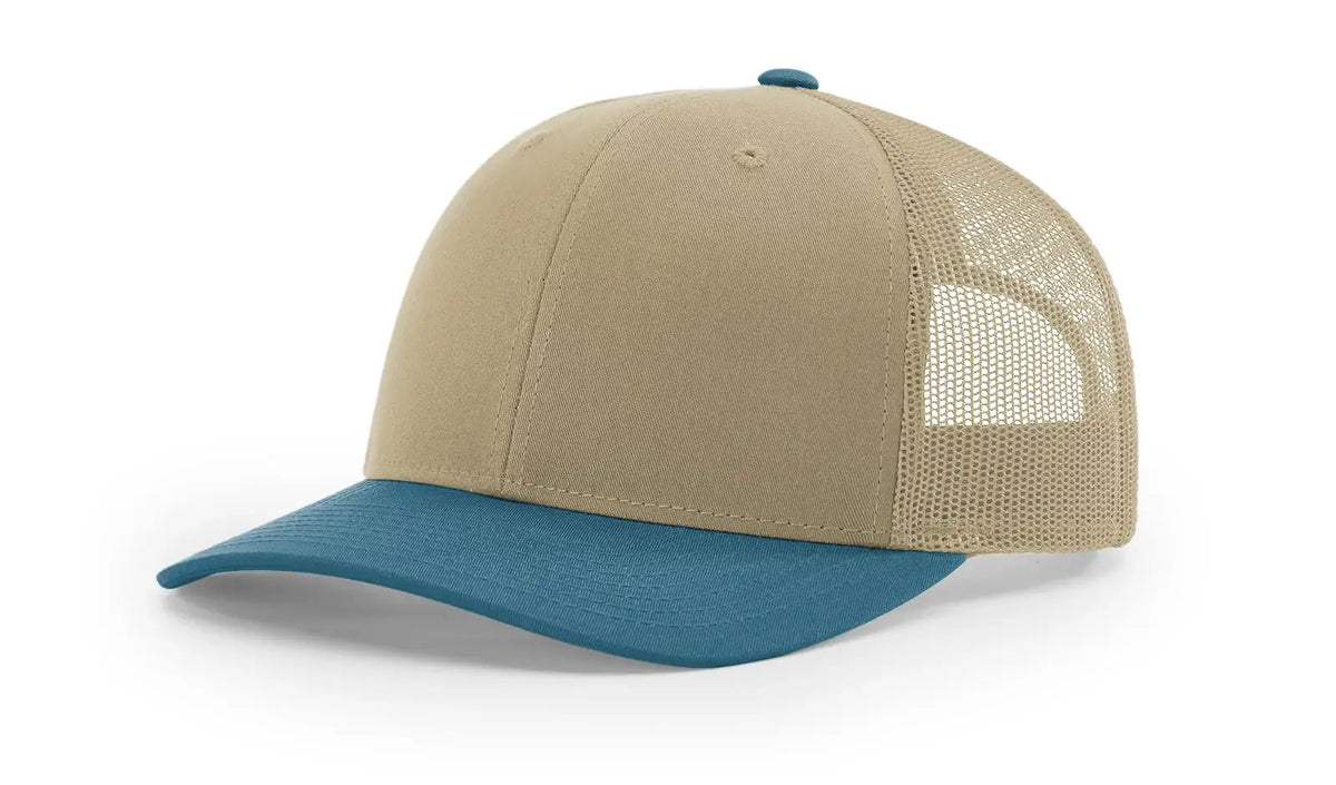 Richardson 112 Trucker Hat Ball Cap Meshback Hat Snapback Cap Trucker Cap - OSFM