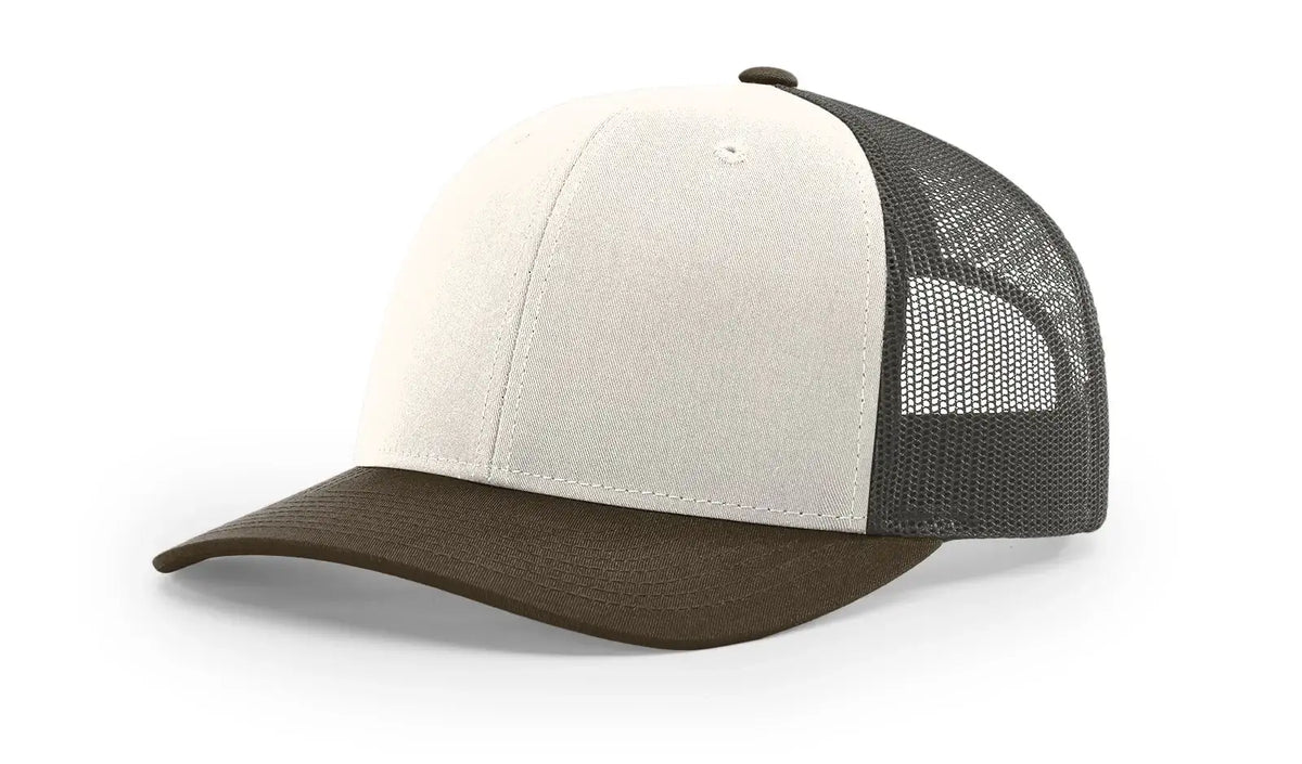Richardson 112 Trucker Hat Ball Cap Meshback Hat Snapback Cap Trucker Cap - OSFM