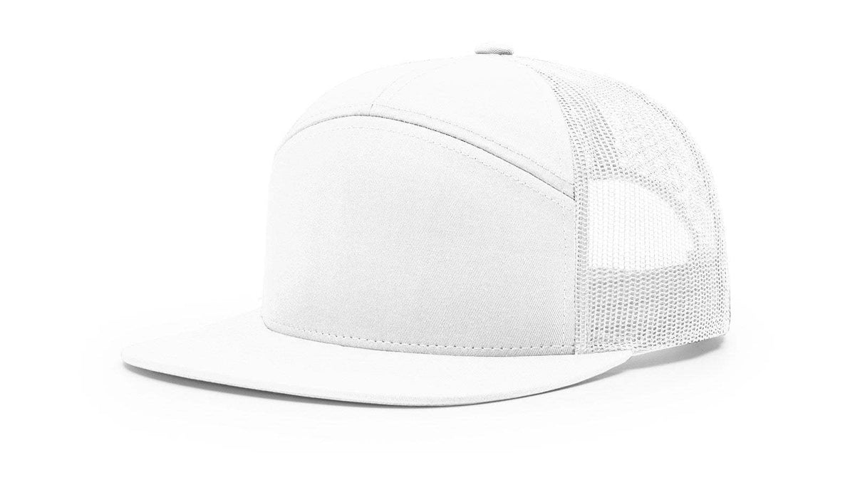 Richardson 168 Hat 7-Panel Trucker Cap Hi-Pro Adjustable Snapback - OSFM