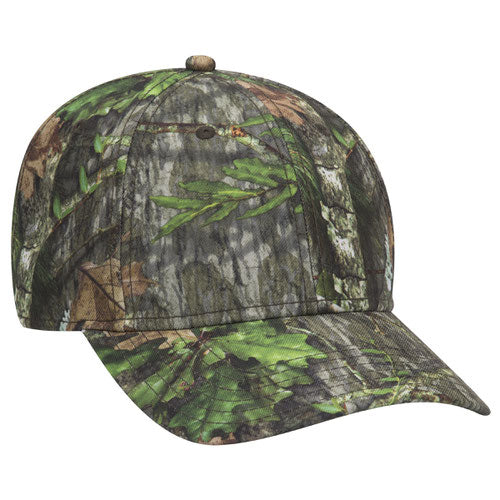 OTTO CAP® 171-1295 - Mossy Oak Camouflage 6 Panel Low Profile Baseball Cap