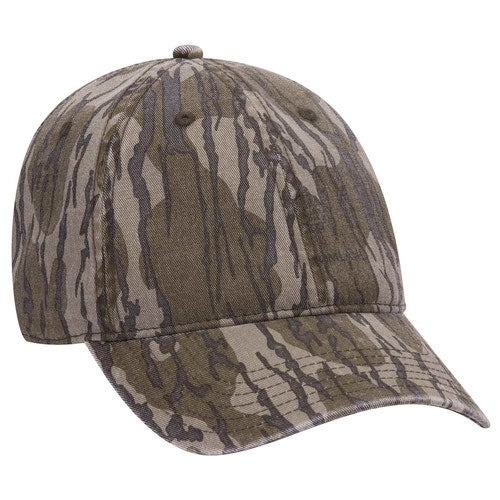 OTTO CAP® 171-1296 - Mossy Oak Camouflage 6 Panel Low Profile Dad Hat