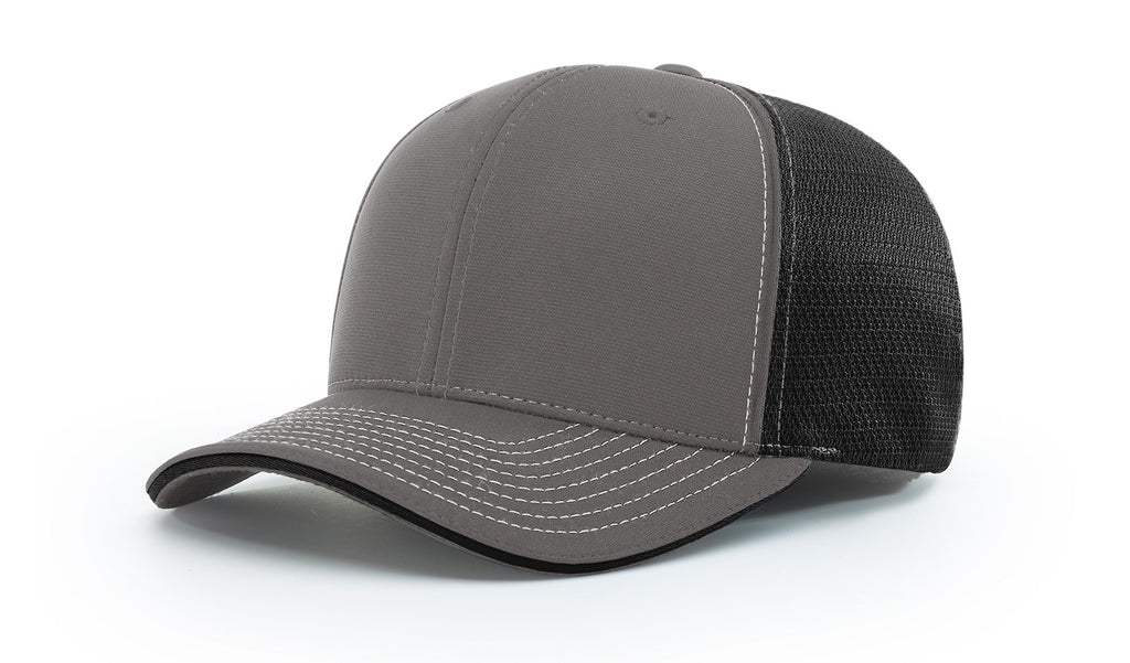 Richardson 172 Pulse Sportmesh R-Flex Trucker Hat – Performance Mesh-Back Stretch-Fit Cap