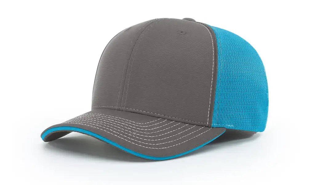 Richardson 172 Pulse Sportmesh R-Flex Trucker Hat – Performance Mesh-Back Stretch-Fit Cap