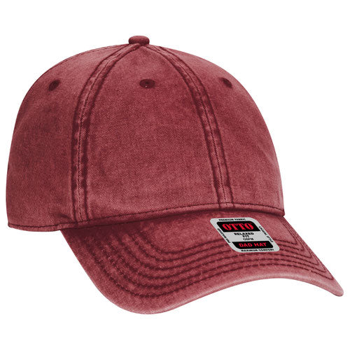 OTTO CAP® 18-1248 - 6 Panel Low Profile Dad Hat 18-1248