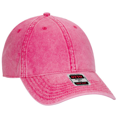 OTTO CAP® 18-1248 - 6 Panel Low Profile Dad Hat 18-1248