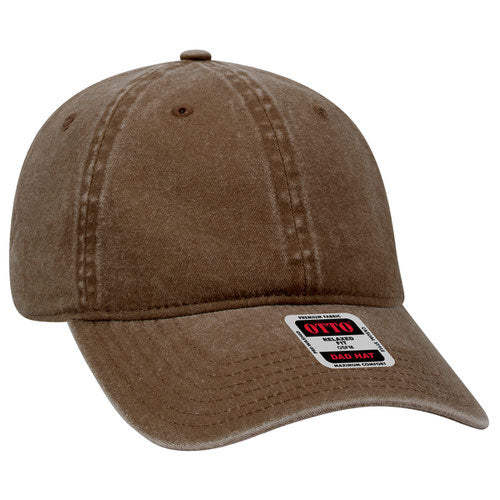 OTTO CAP 18-202 - 6 Panel Low Profile Dad Hat