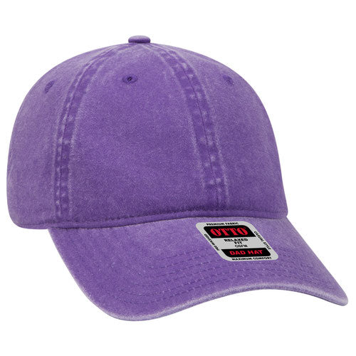 OTTO CAP 18-202 - 6 Panel Low Profile Dad Hat