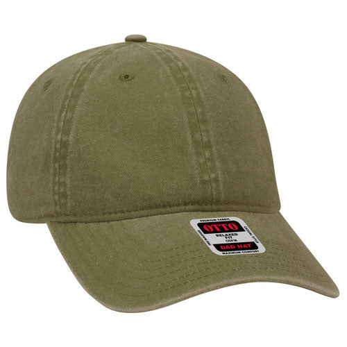 OTTO CAP 18-202 - 6 Panel Low Profile Dad Hat
