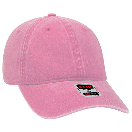 OTTO CAP 18-202 - 6 Panel Low Profile Dad Hat
