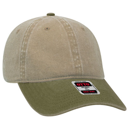 OTTO CAP 18-202 - 6 Panel Low Profile Dad Hat