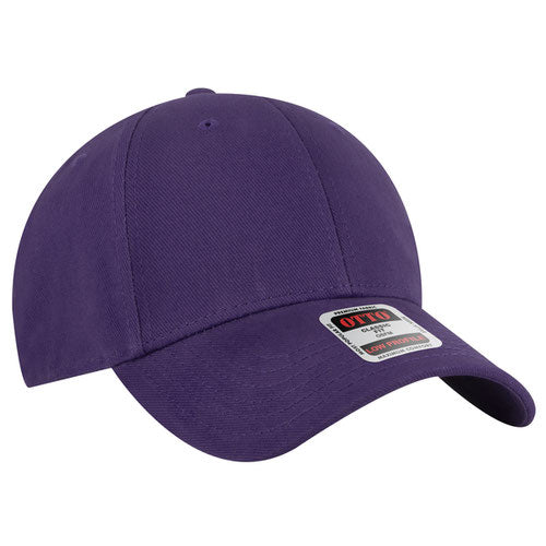 OTTO CAP® 19-251 - 6 Panel Low Profile Baseball Cap