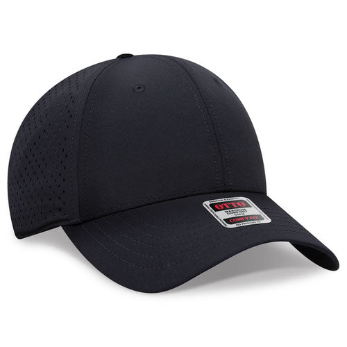 OTTO CAP® 19-5 - OTTO COMFY FIT® 6 Panel Low Profile Perforated Cap