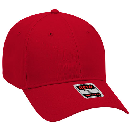 OTTO CAP® 19-503 - 6 Panel Low Profile Baseball Cap