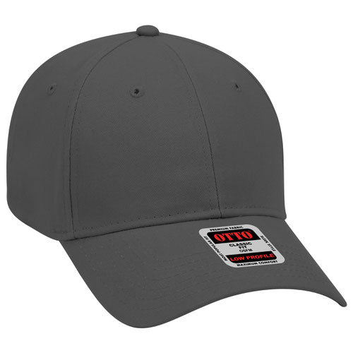 OTTO CAP® 19-503 - 6 Panel Low Profile Baseball Cap