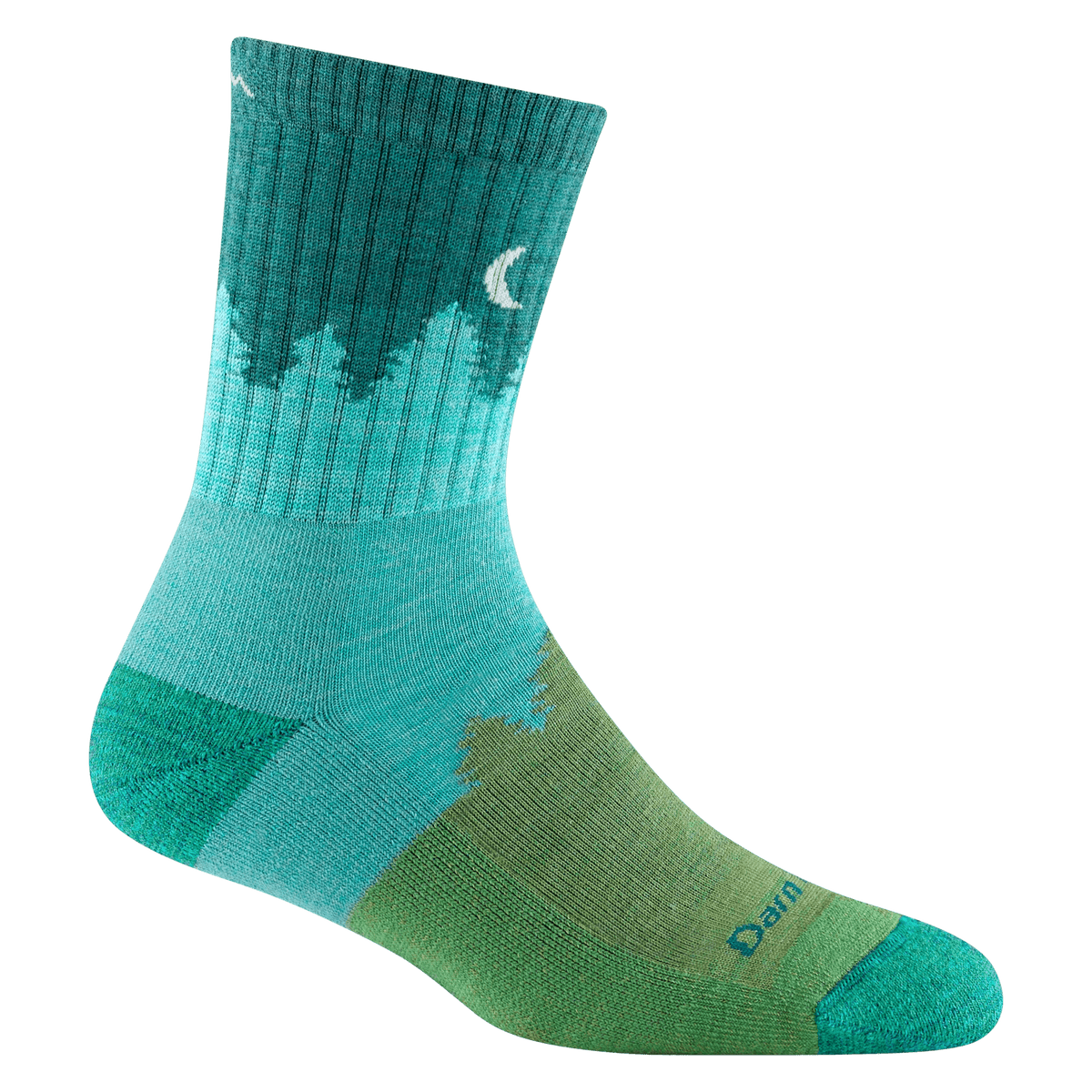 Darn Tough 1903 Hiker Crew Midweight Socks - Women's - Durable Merino Wool, Moisture-Wicking, Reinforced Cushioning for Hiking