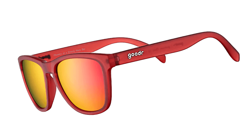 Goodr OGs Polarized Performance Sunglasses – No-Slip, No-Bounce, Classic Style with UV400 Protection