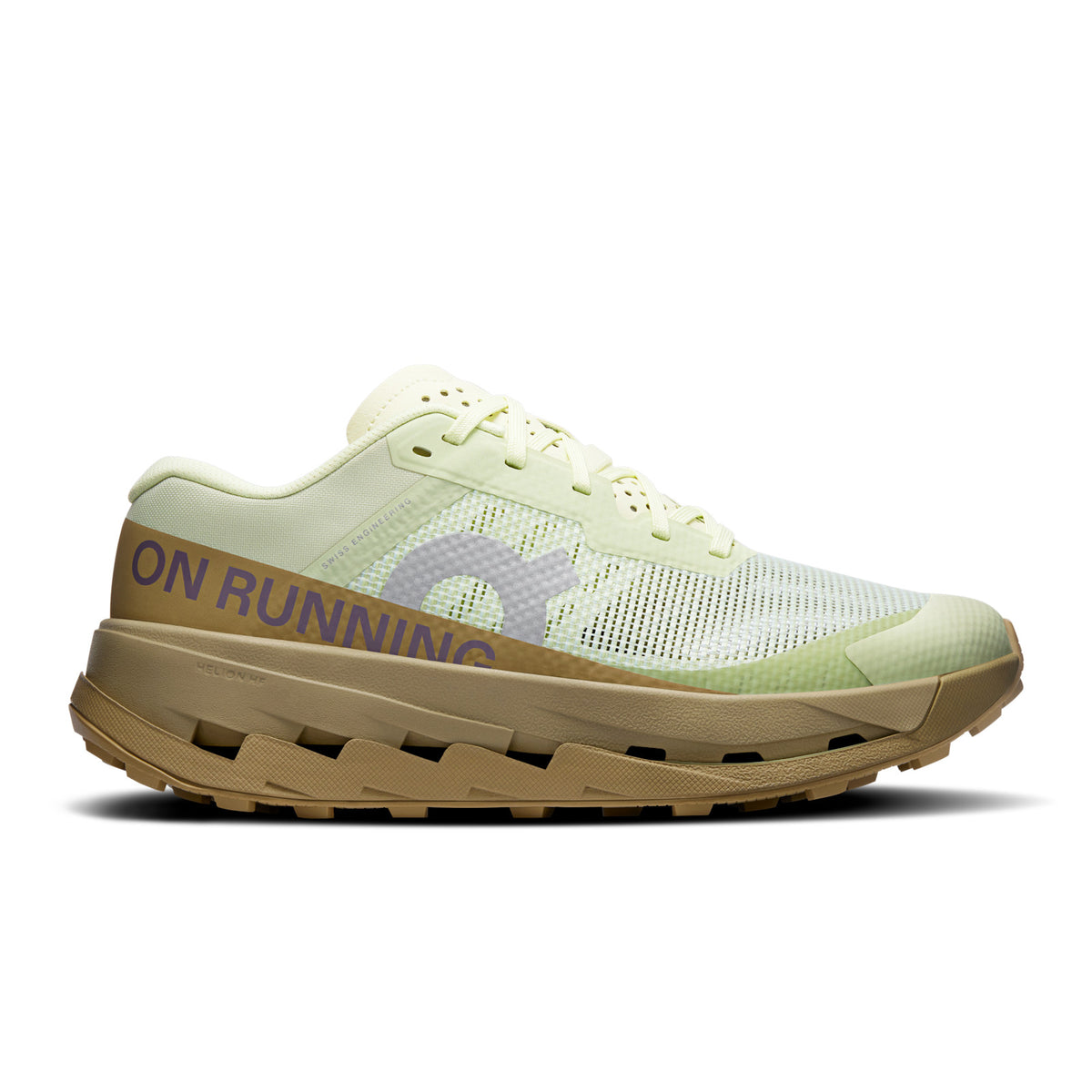 On Cloudultra 3 Women's trail running shoe in Linen/Safari