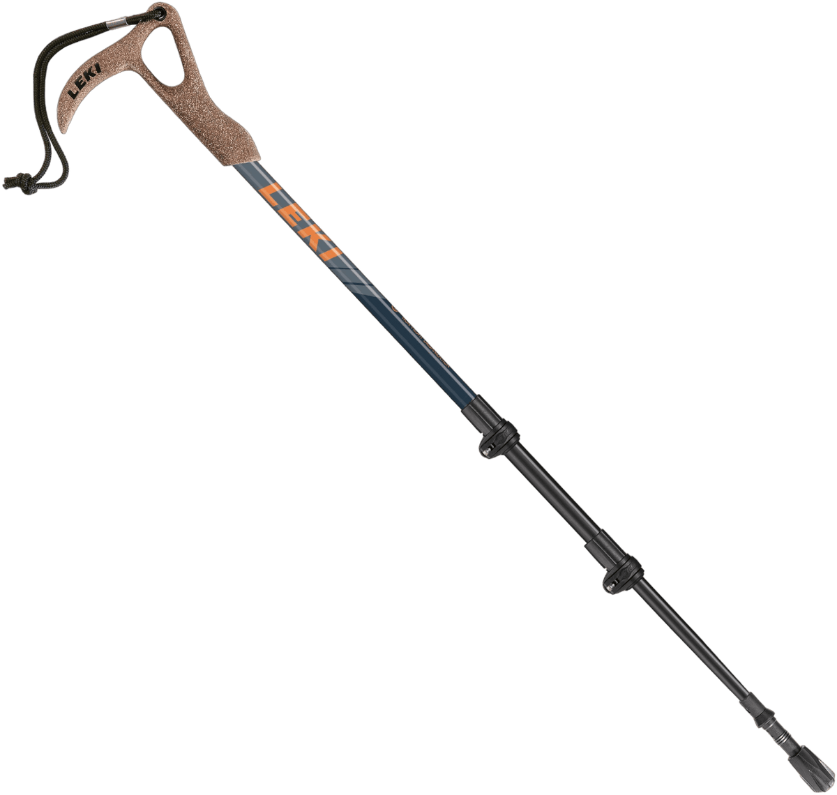 LEKI Wanderfreund High Fives Aluminium Walking Pole Speed Lock Plus