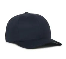 Outdoor Cap AM‑102 - Pro‑Round Structured Cotton‑Twill Cap with Slight Pre‑Curved Visor
