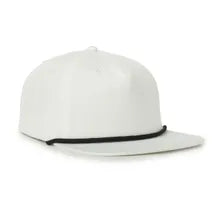 Outdoor Cap AR‑100 – Unstructured 5‑Panel Camper‑Shape Polyester‑Spandex Cap with Flat Visor and Interchangeable Cords