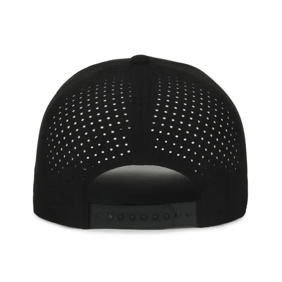 Outdoor Cap 551PF Performance Trucker Cap – High Crown Structured Hat with UPF 50+, Perforated Back Panels & Moisture-Wicking Sweatband