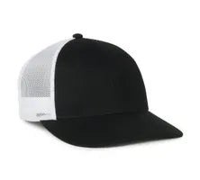 Outdoor Cap OC770L – Pro‑Round High‑Profile Structured Mesh‑Back Cap with Slight Pre‑Curved Visor