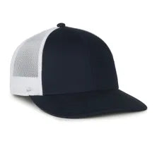 Outdoor Cap OC770L – Pro‑Round High‑Profile Structured Mesh‑Back Cap with Slight Pre‑Curved Visor