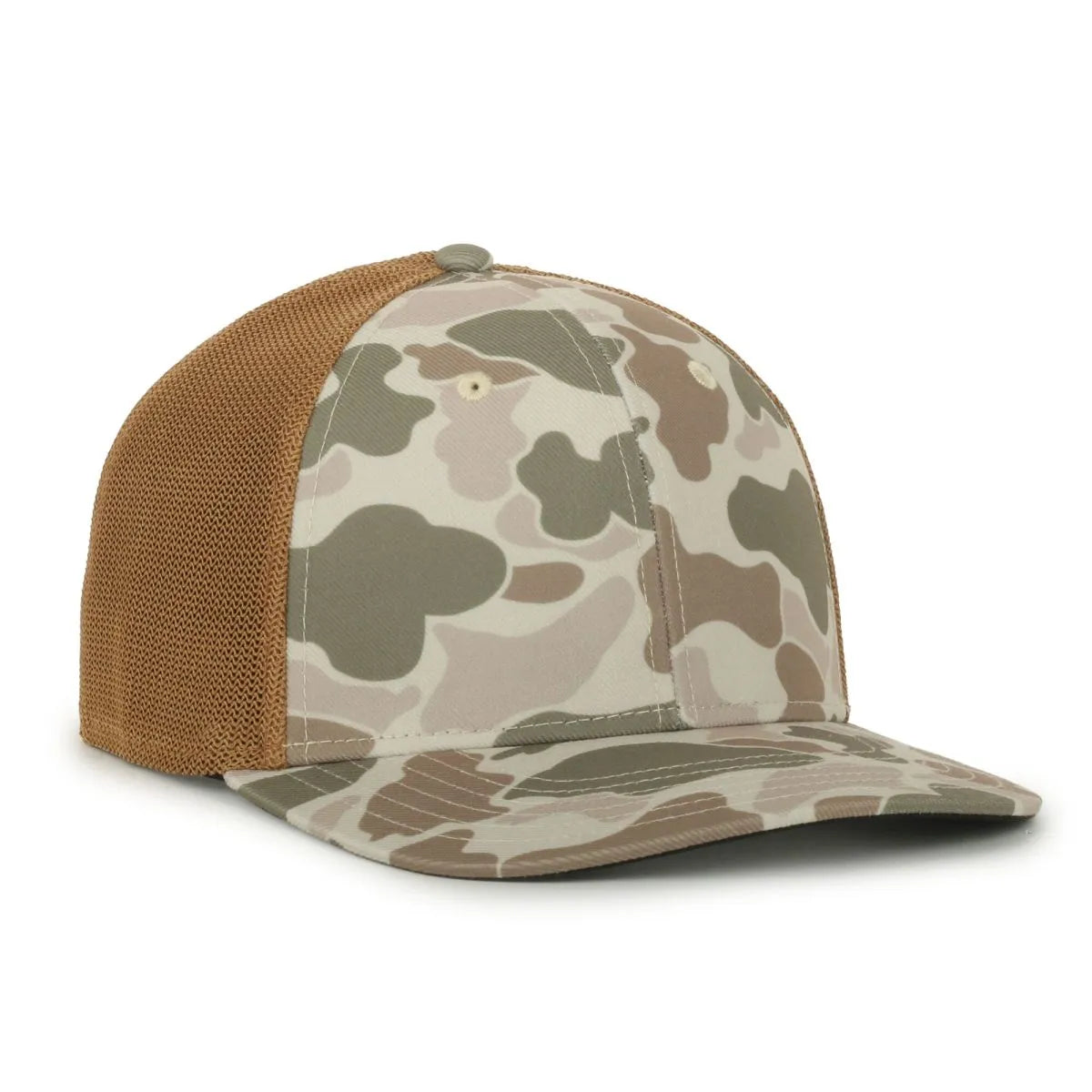Outdoor Cap RGR360M ProFlex Premium Twill Mesh Back Cap – Structured Pro Round Crown Adjustable Snapback
