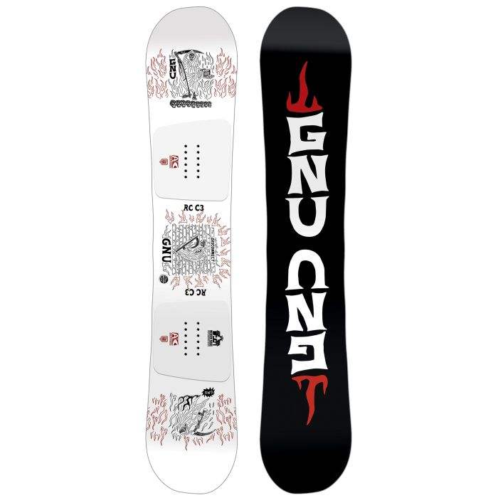 GNU RC C3 スノーボード 154.5 GNU RC C3 Snowboard - Men's 2025 | High-Performance Freestyle