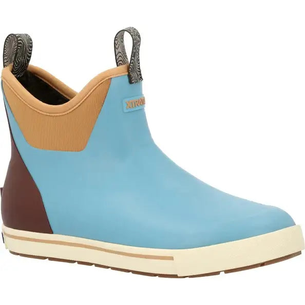 Xtratuf Camp Collection Ankle Deck Boot – Men’s Fleece Lined Waterproof Boots
