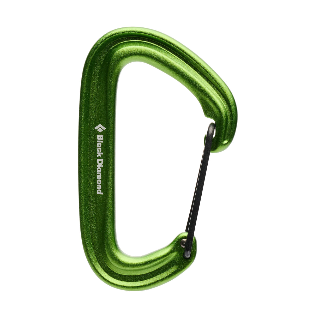 Black Diamond LiteWire Carabiner | Lightweight and Durable Carabiner for Secure Climbing and Gear Attachment