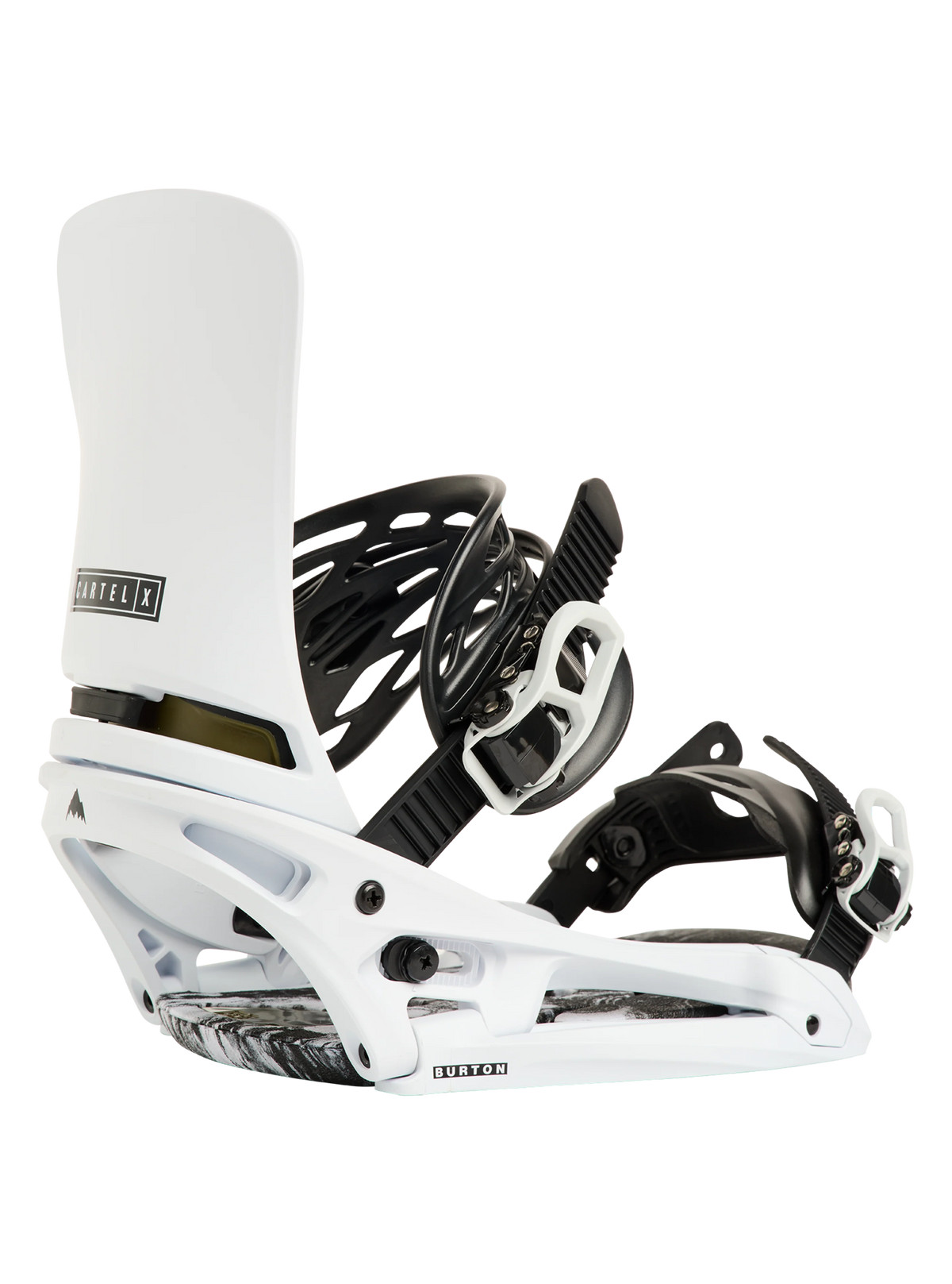 Burton Cartel X EST Snowboard Bindings Men's - White