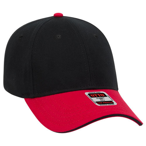 OTTO CAP® 23-255 - 6 Panel Low Profile Baseball Cap
