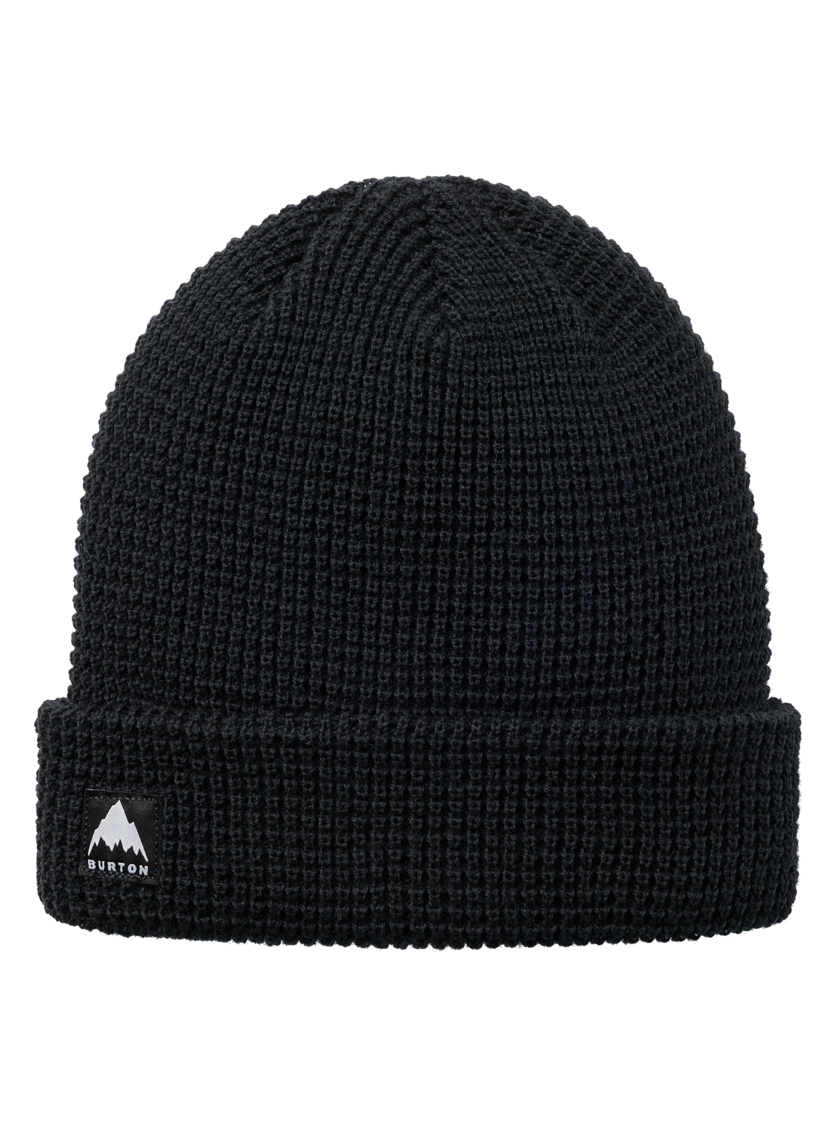 Burton Recycled Waffle Knit Beanie - True Black