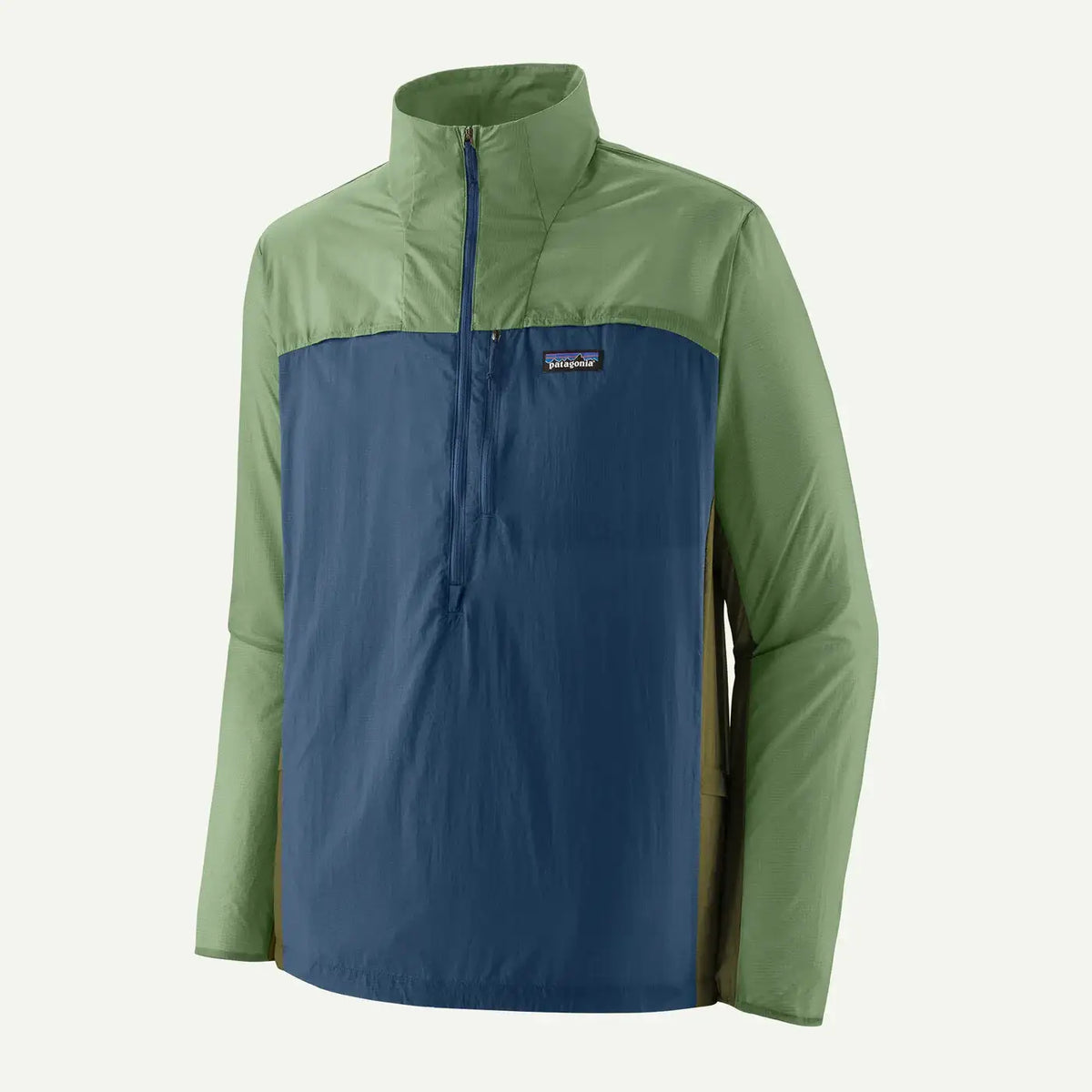 Patagonia Houdini Stash 1/2 Zip Pullover Men's – Lightweight Packable Wind Shell