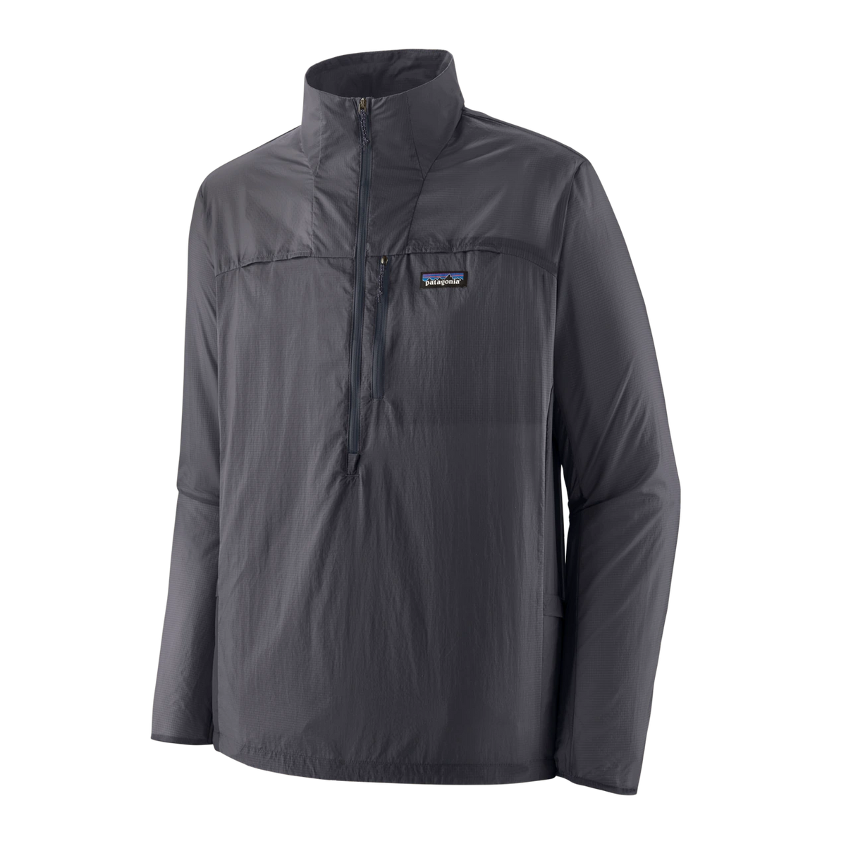 Patagonia Men's Houdini Stash 1/2 Zip Pullover - Smolder Blue