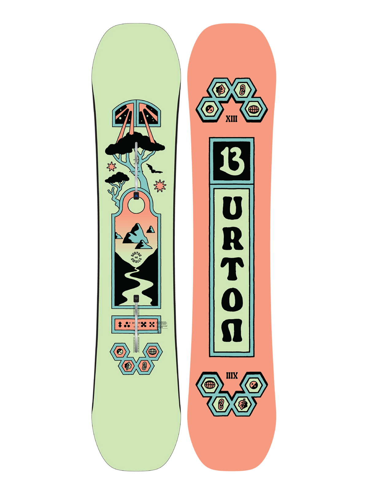 Burton Smalls Snowboard 2027 Kids' - Mint Coral