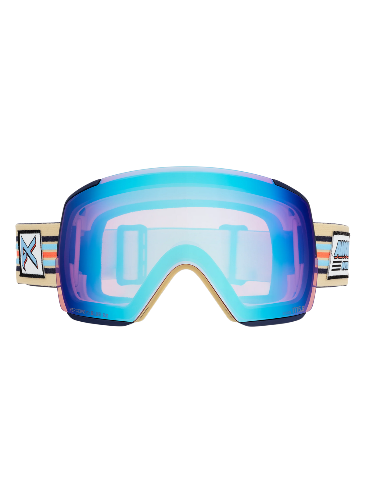 Anon M5S Goggles Small Fit - Vintage, Variable Blue / Cloudy Pink