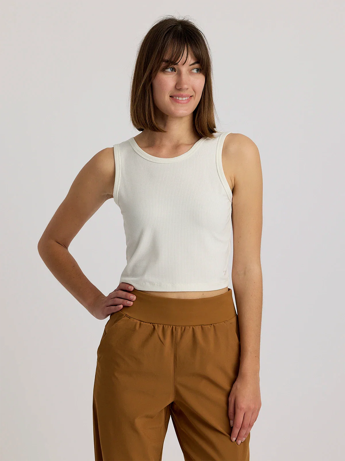 Free Fly Ribbed Bamboo Tank - Women's