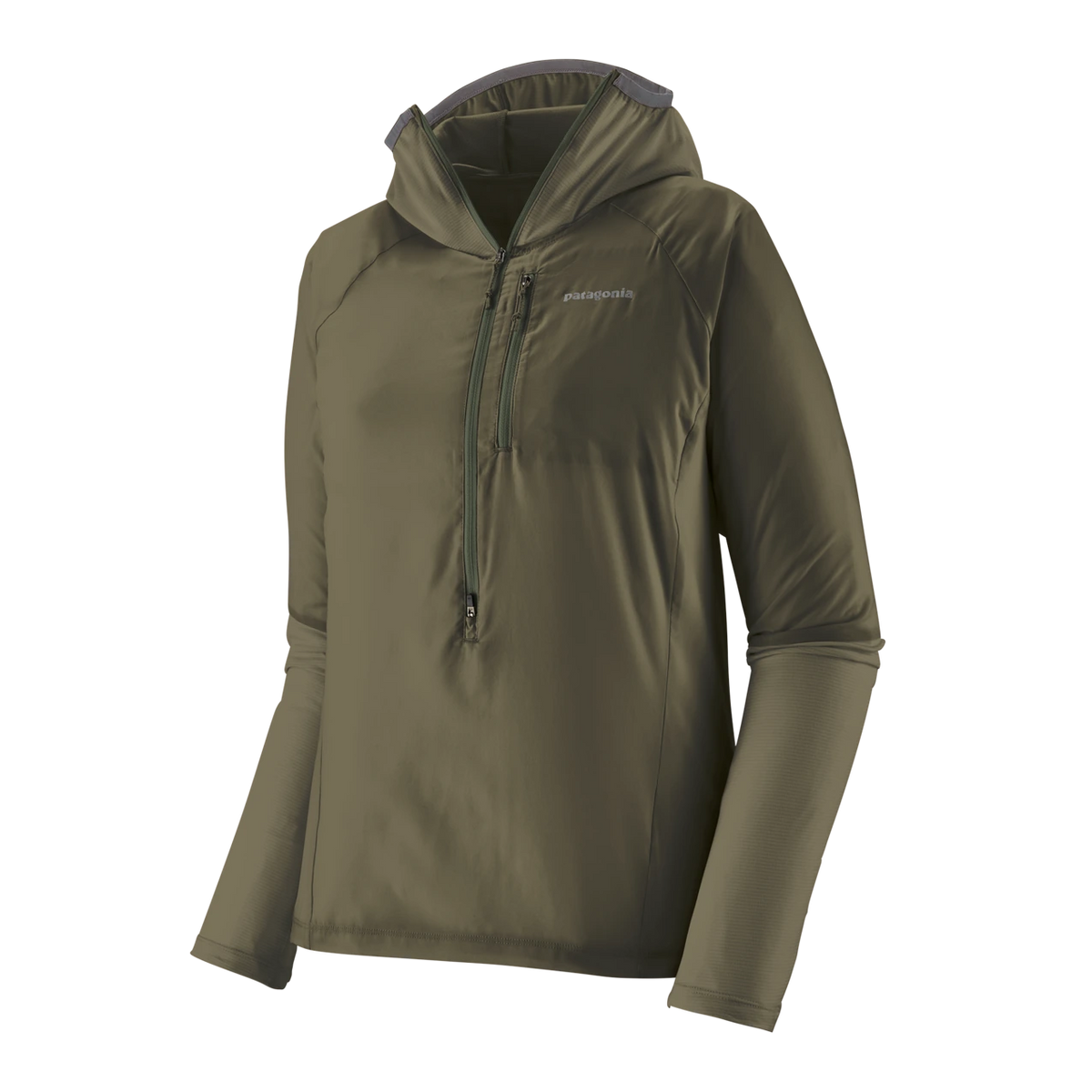 Patagonia Airshed Pro Pullover - BASIN GREEN