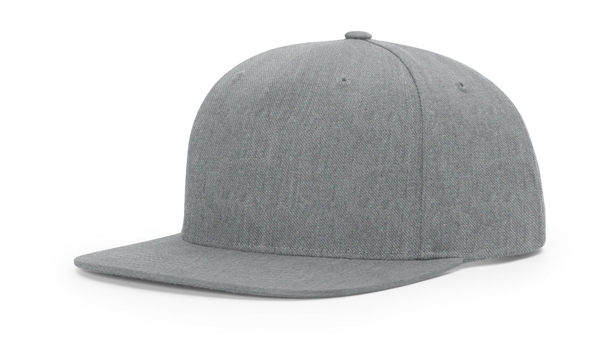 Richardson 255 Pinch-Front Structured Snapback Hat – 5-Panel Flat-Bill Cap OSFM