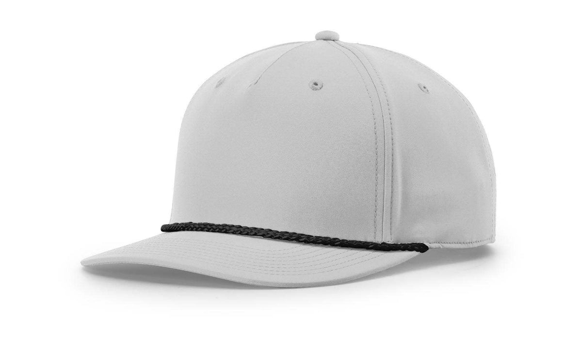 Richardson 258 Snapback Rope Hat Five Panel Classic Rope Cap Performance Polyester